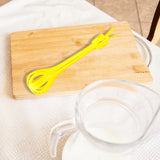 Maxbell Manual Egg Beater Whisk Salad Stirrer Versatile for Mixing Stirring Baking Yellow
