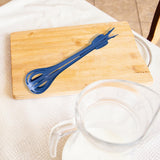 Maxbell Manual Egg Beater Whisk Salad Stirrer Versatile for Mixing Stirring Baking Blue