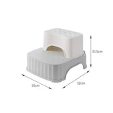 Maxbell Toilet Step Stool Toilet Step Stool Non Slip for Study Home Gifts