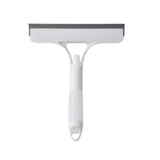 Maxbell Glass Clean Tool Window Scrubber Squeegee for Bathroom Shower Door White