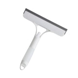 Maxbell Glass Clean Tool Window Scrubber Squeegee for Bathroom Shower Door White