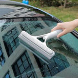 Maxbell Glass Clean Tool Window Scrubber Squeegee for Bathroom Shower Door White