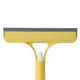 Maxbell Glass Clean Tool Window Scrubber Squeegee for Bathroom Shower Door Yellow