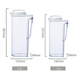 Maxbell Water Pitcher Heat Resistant Beverage Dispenser Lemonade Kettle Food Grade 1600ML