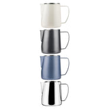 Maxbell Milk Frothing Pitcher Milk Mug Espresso Steaming Cups for Coffee Beige