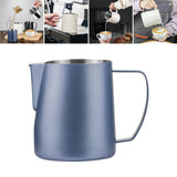 Maxbell Milk Frothing Pitcher Milk Mug Espresso Steaming Cups for Coffee Blue