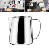 Maxbell Milk Frothing Pitcher Milk Mug Espresso Steaming Cups for Coffee Argent