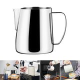 Maxbell Milk Frothing Pitcher Milk Mug Espresso Steaming Cups for Coffee Argent