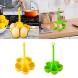Maxbell Steamed Egg Tray Cookware Gadgets Dining Steaming or Boiling for Home Office Yellow