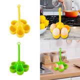 Maxbell Steamed Egg Tray Cookware Gadgets Dining Steaming or Boiling for Home Office Yellow