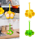 Maxbell Steamed Egg Tray Cookware Gadgets Dining Steaming or Boiling for Home Office Yellow
