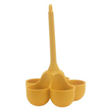 Maxbell Steamed Egg Tray Cookware Gadgets Dining Steaming or Boiling for Home Office Yellow