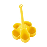 Maxbell Steamed Egg Tray Cookware Gadgets Dining Steaming or Boiling for Home Office Yellow