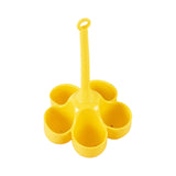 Maxbell Steamed Egg Tray Cookware Gadgets Dining Steaming or Boiling for Home Office Yellow