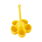 Maxbell Steamed Egg Tray Cookware Gadgets Dining Steaming or Boiling for Home Office Yellow