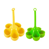 Maxbell Steamed Egg Tray Cookware Gadgets Dining Steaming or Boiling for Home Office Yellow