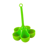Maxbell Steamed Egg Tray Cookware Gadgets Dining Steaming or Boiling for Home Office Green