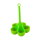 Maxbell Steamed Egg Tray Cookware Gadgets Dining Steaming or Boiling for Home Office Green