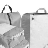 Maxbell 6x Luggage Suitcase Organizer Space Saving Travel Compression Packing Cubes Gray