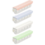 Maxbell Underwear Storage Organizer Box 6 Grid with Lid for Drawer Wardrobe Cabinet White