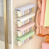 Maxbell Underwear Storage Organizer Box 6 Grid with Lid for Drawer Wardrobe Cabinet Green