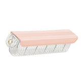 Maxbell Underwear Storage Organizer Box 6 Grid with Lid for Drawer Wardrobe Cabinet Pink