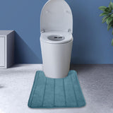 Maxbell Absorbent Bath mats U shape Floor Mat Household Slow rebounds Carpet F