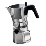 Maxbell Stovetop Coffee Maker Aluminum Latte Maker for Office Camping Argent