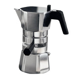 Maxbell Stovetop Coffee Maker Aluminum Latte Maker for Office Camping Argent