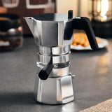 Maxbell Stovetop Coffee Maker Aluminum Latte Maker for Office Camping Argent