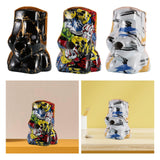 Maxbell Resin Decorative Napkin Storage Organizer for Bathroom Bedroom Ornaments Black