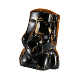 Maxbell Resin Decorative Napkin Storage Organizer for Bathroom Bedroom Ornaments Black