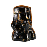 Maxbell Resin Decorative Napkin Storage Organizer for Bathroom Bedroom Ornaments Black
