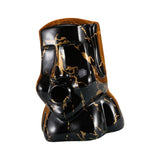 Maxbell Resin Decorative Napkin Storage Organizer for Bathroom Bedroom Ornaments Black