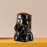 Maxbell Resin Decorative Napkin Storage Organizer for Bathroom Bedroom Ornaments Black