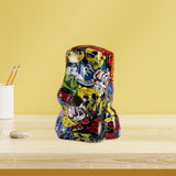 Maxbell Resin Decorative Napkin Storage Organizer for Bathroom Bedroom Ornaments Graffiti
