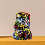 Maxbell Resin Decorative Napkin Storage Organizer for Bathroom Bedroom Ornaments Graffiti