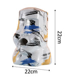Maxbell Resin Decorative Napkin Storage Organizer for Bathroom Bedroom Ornaments White