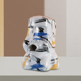 Maxbell Resin Decorative Napkin Storage Organizer for Bathroom Bedroom Ornaments White
