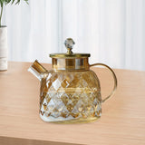 Maxbell Cold Kettle Water Kettle Iced Tea Teapot for Dining Table Kitchen Restaurant 1500ml