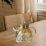 Maxbell Cold Kettle Water Kettle Iced Tea Teapot for Dining Table Kitchen Restaurant 1500ml