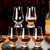 Maxbell Whisky Glass Snifter 200ml Glassware Accessory Measure 1.7x4.5inch Handmade Style C
