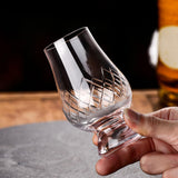Maxbell Whisky Glass Snifter 200ml Glassware Accessory Measure 1.7x4.5inch Handmade Style C
