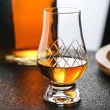 Maxbell Whisky Glass Snifter 200ml Glassware Accessory Measure 1.7x4.5inch Handmade Style C