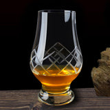 Maxbell Whisky Glass Snifter 200ml Glassware Accessory Measure 1.7x4.5inch Handmade Style C