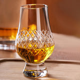 Maxbell Whisky Glass Snifter 200ml Glassware Accessory Measure 1.7x4.5inch Handmade Style C