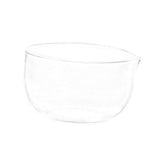 Maxbell Glass Matcha Bowl with Pouring Spout Gift Tea Accessories for Cold Brew 600ml