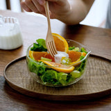 Maxbell Glass Matcha Bowl with Pouring Spout Gift Tea Accessories for Cold Brew 600ml
