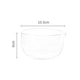 Maxbell Glass Matcha Bowl with Pouring Spout Gift Tea Accessories for Cold Brew 350ml