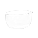 Maxbell Glass Matcha Bowl with Pouring Spout Gift Tea Accessories for Cold Brew 350ml